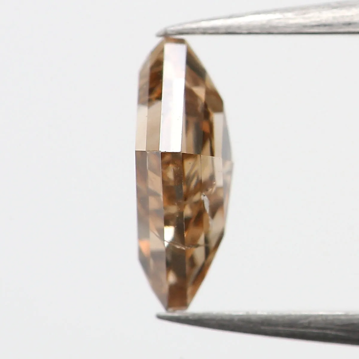 0.36 Ct Natural Loose Diamond, Kite Cut Diamond, Brown Color Diamond, Rose Cut Diamond, Real Rustic Diamond, Antique Diamond KR2