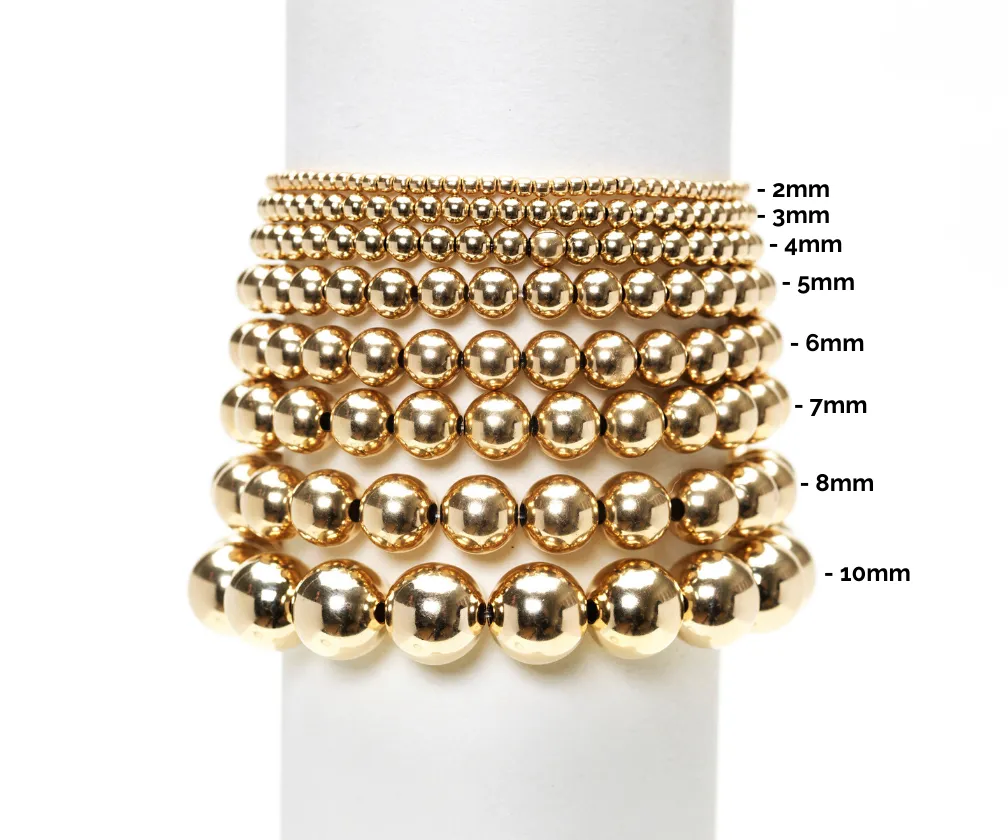 2MM Signature Bracelet with 3 14K Diamond Beads