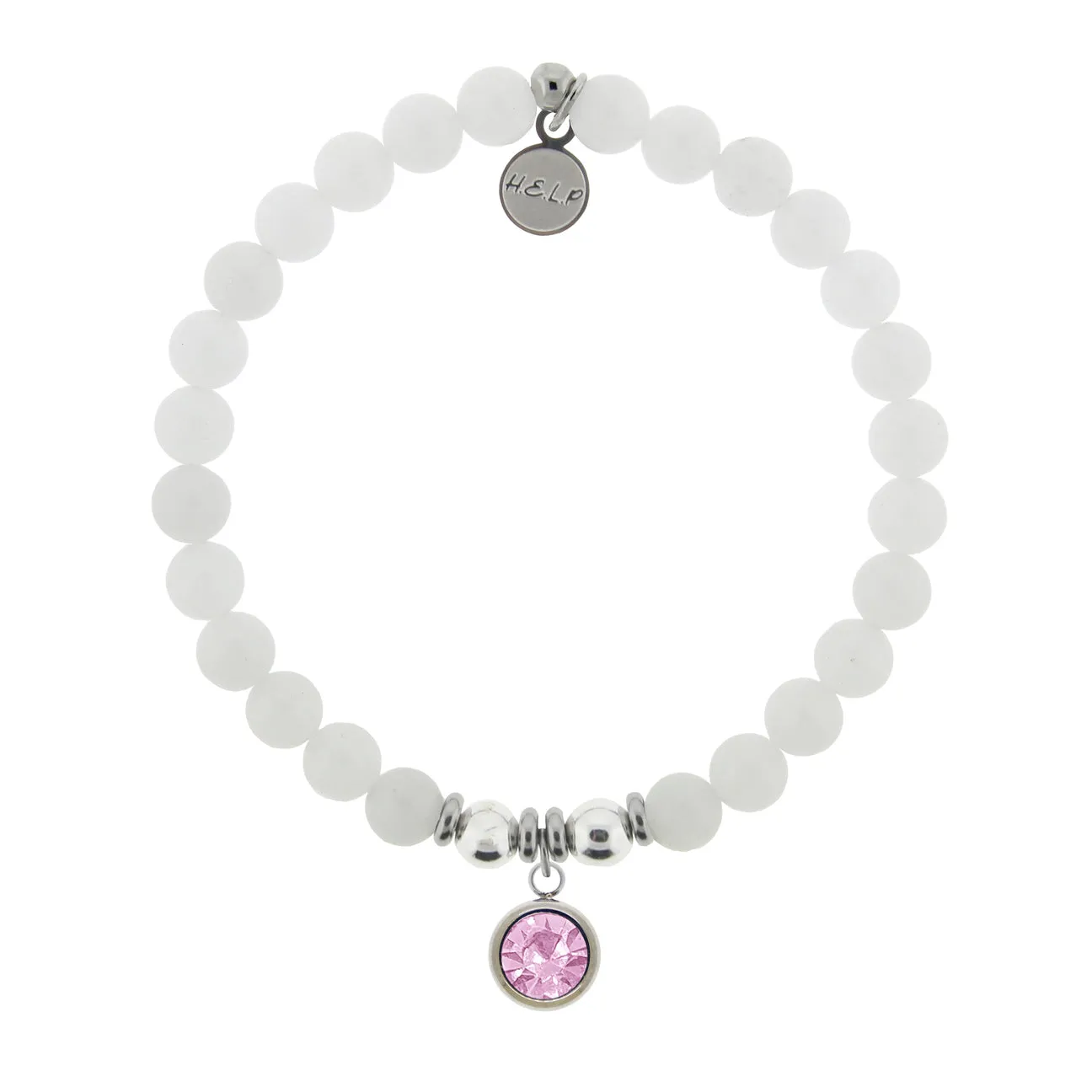 Birthstone Bracelet - June Alexandrite Charm