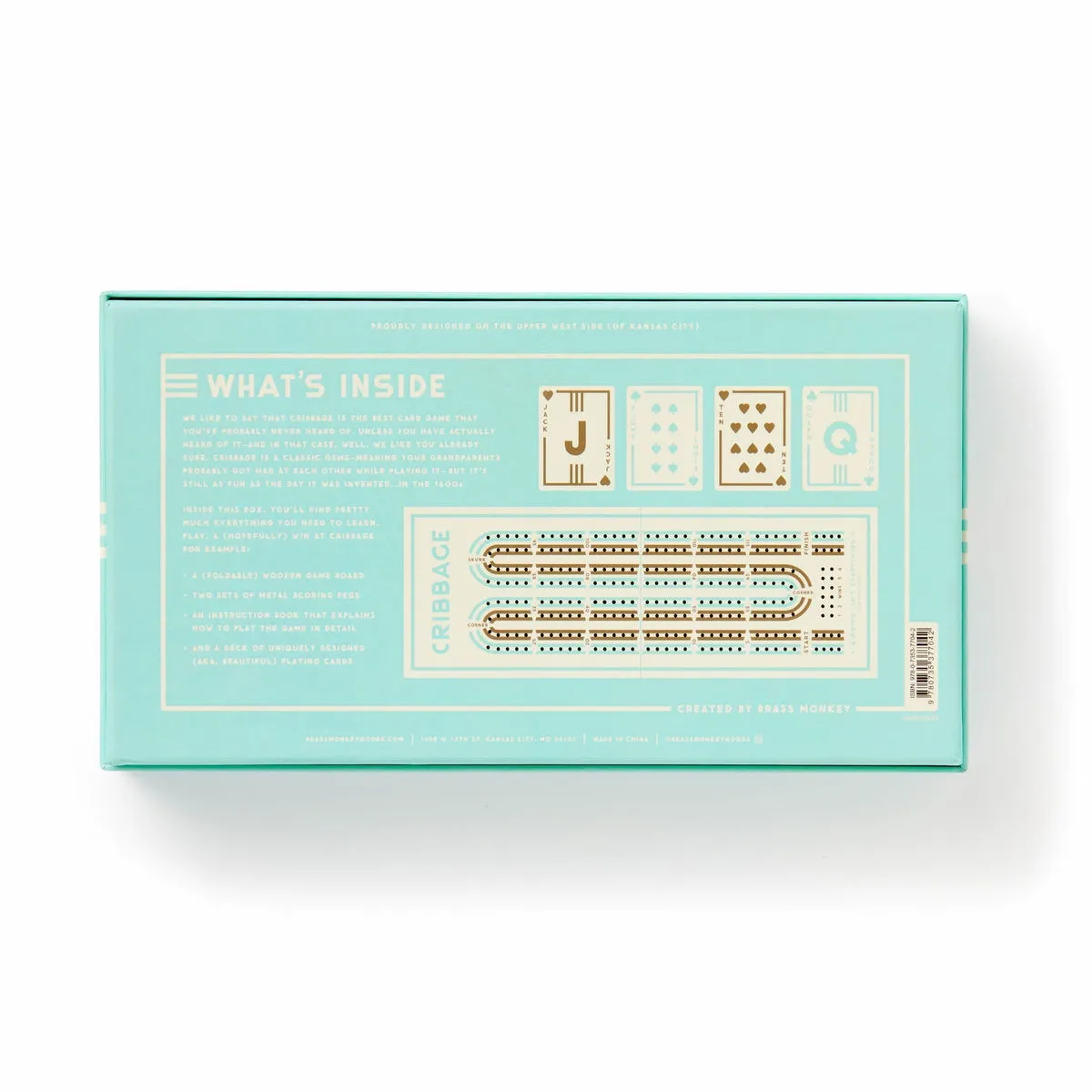 BM GAME SET CRIBBAGE