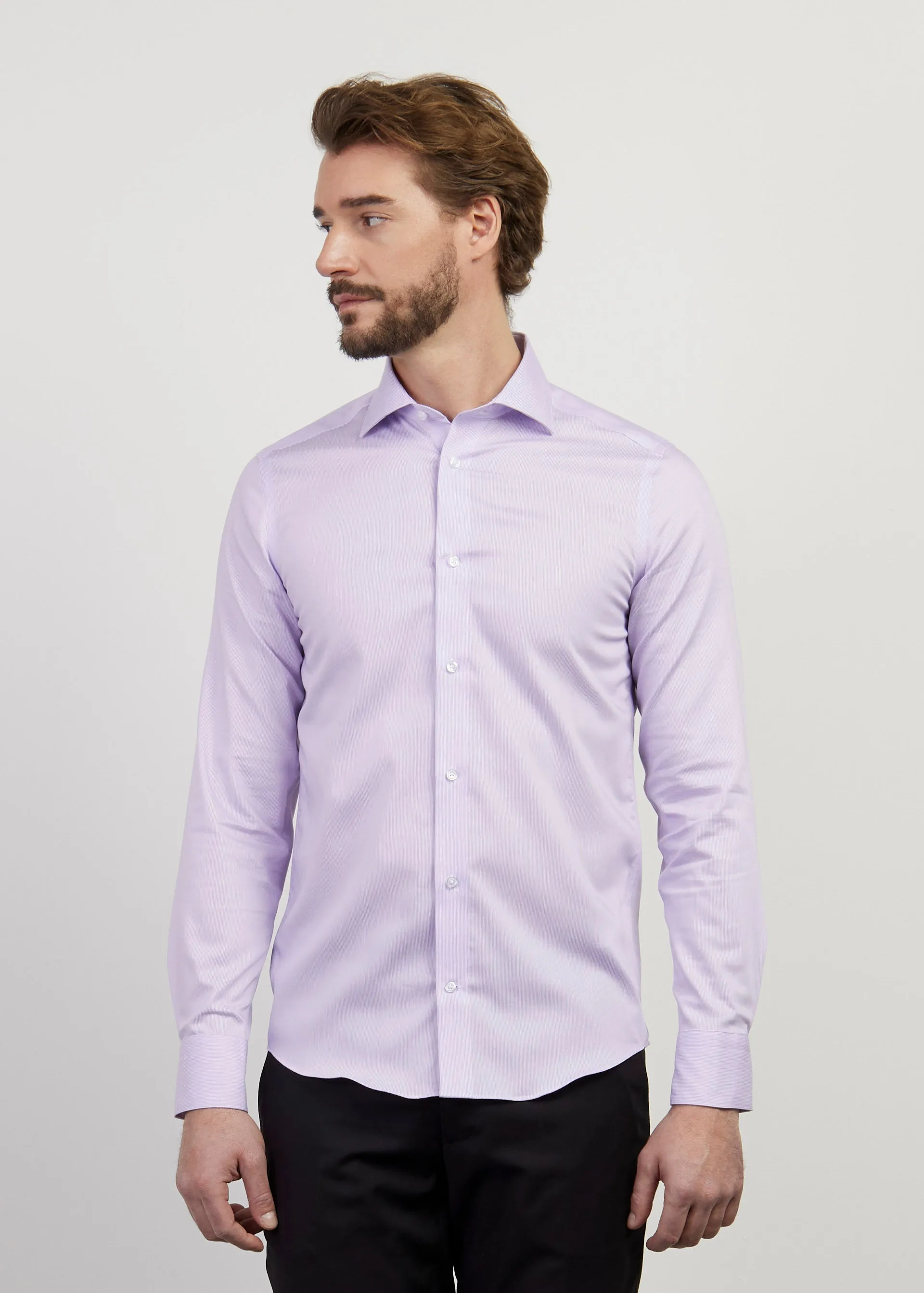 Camicia no stiro slim fit