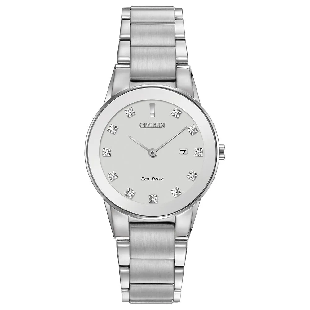 Citizen Ladies Eco-Drive Axiom Diamond Dial Bracelet Watch