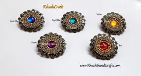 Designer Circular Saree Brooch's