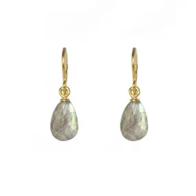 Faceted Labradorite Earrings