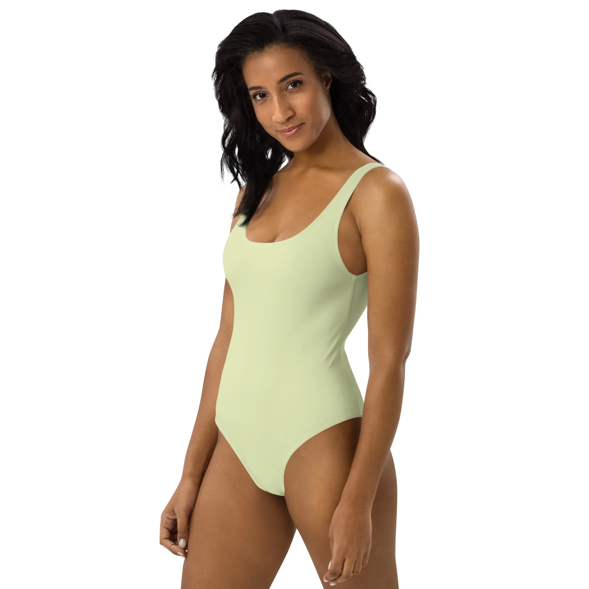 FLORIDA ECO ONE PIECE SWIMSUIT - PASTEL LIME