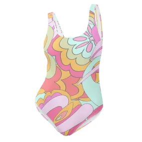 FLORIDA ECO ONE PIECE SWIMSUIT - PINK DELICA