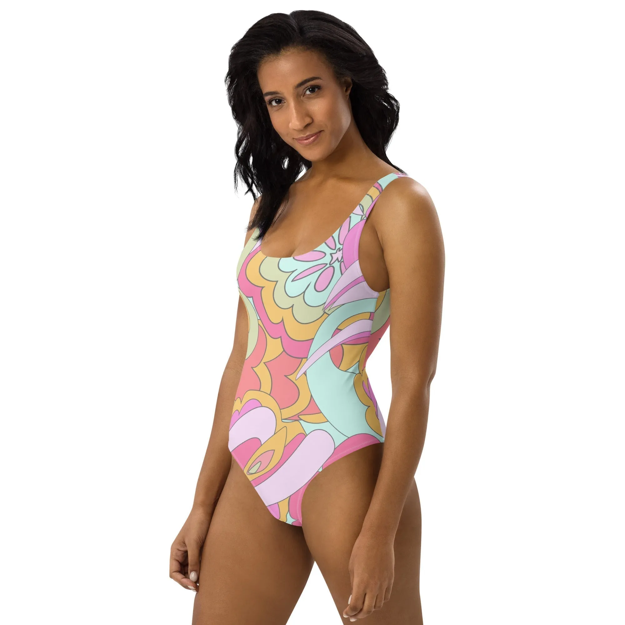 FLORIDA ECO ONE PIECE SWIMSUIT - PINK DELICA