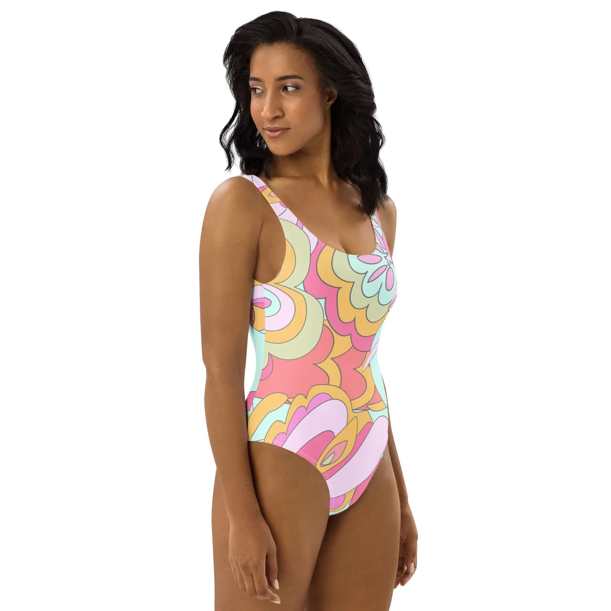 FLORIDA ECO ONE PIECE SWIMSUIT - PINK DELICA