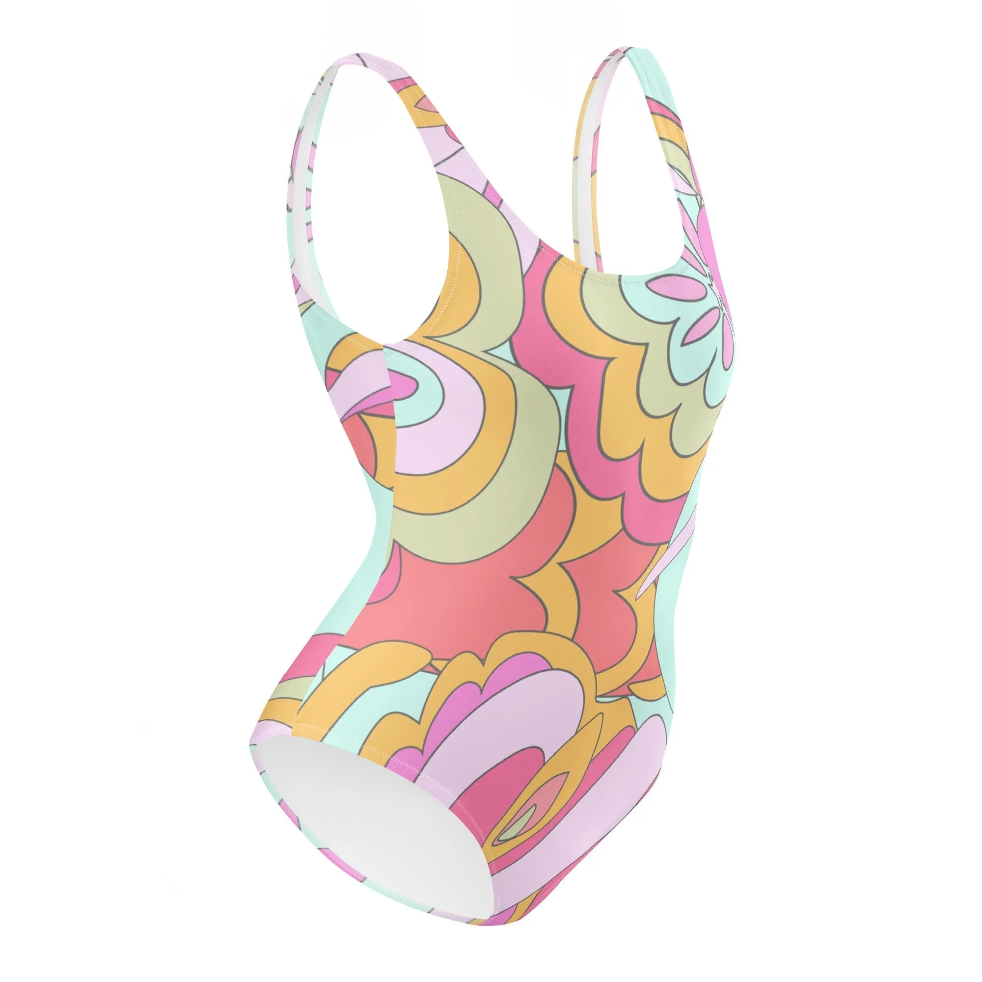 FLORIDA ECO ONE PIECE SWIMSUIT - PINK DELICA