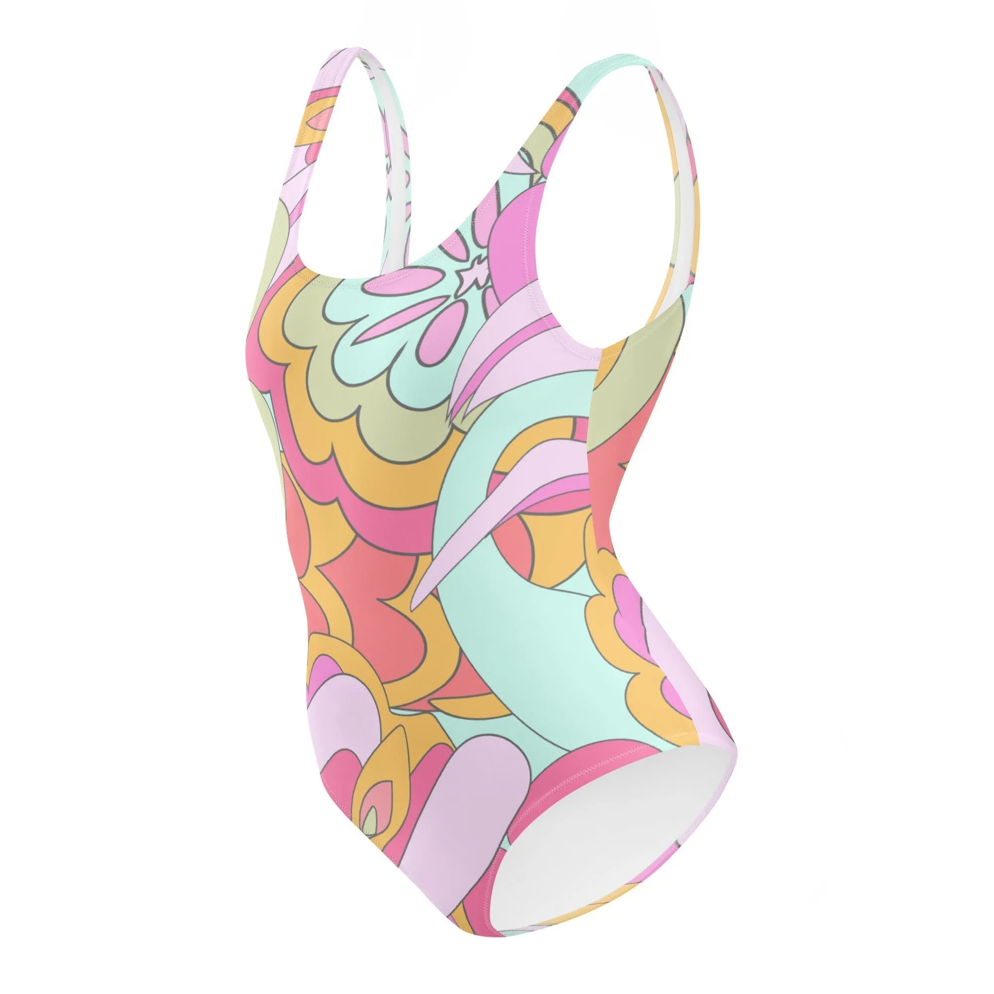 FLORIDA ECO ONE PIECE SWIMSUIT - PINK DELICA