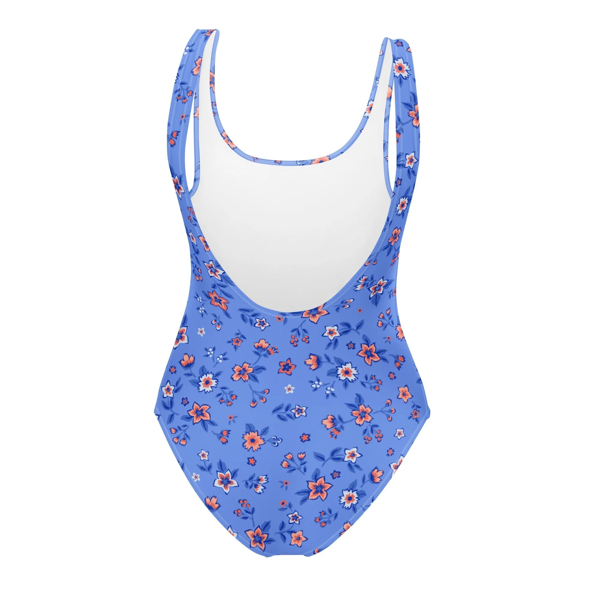 FLORIDA ECO ONE PIECE SWIMSUIT - SAPPHIRE FLORALS