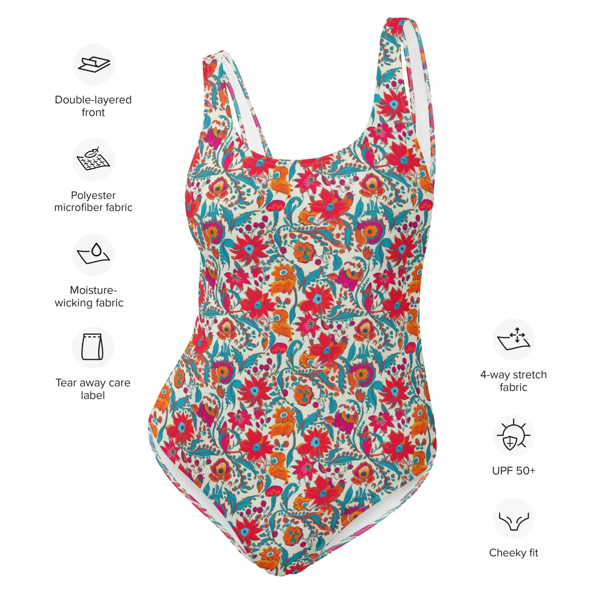 FLORIDA ECO ONE PIECE SWIMSUIT -ANAMARIA FLORALS