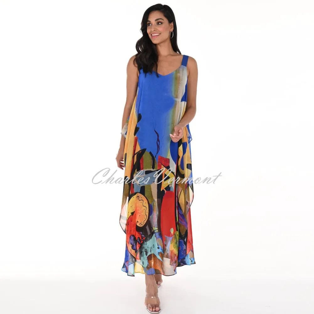 Frank Lyman Abstract Print Dress - Style 246246U