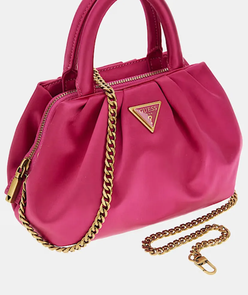 GUESS TORI SATIN MINI HANDBAG + COLOURS