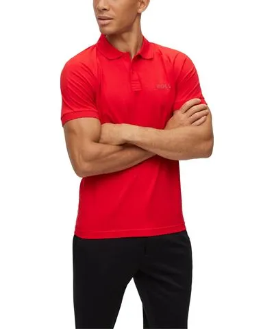 Hugo Boss Boss by Hugo Boss Men's Rhinestone Details Stretch-Cotton Slim-Fit Polo Shirt