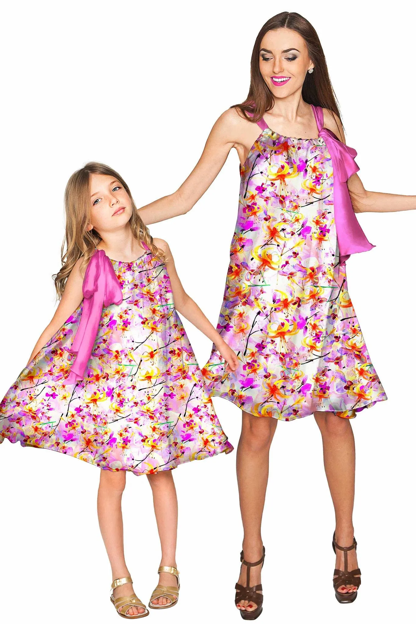 In Love Melody Swing Chiffon Mother Daughter Dress