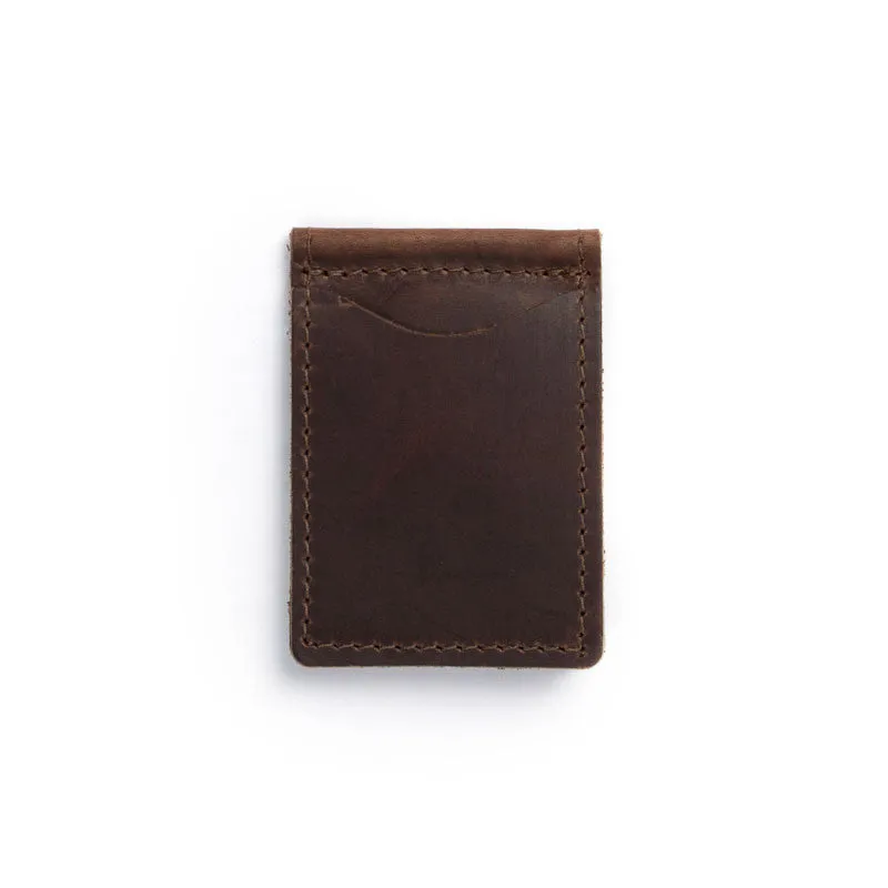 Leather Money Clip - Available in Multiple Colors