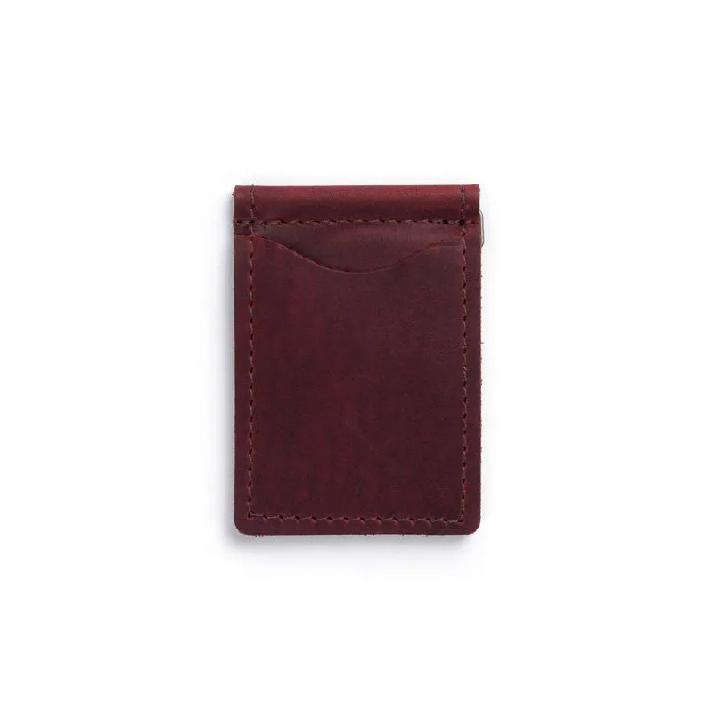 Leather Money Clip - Available in Multiple Colors