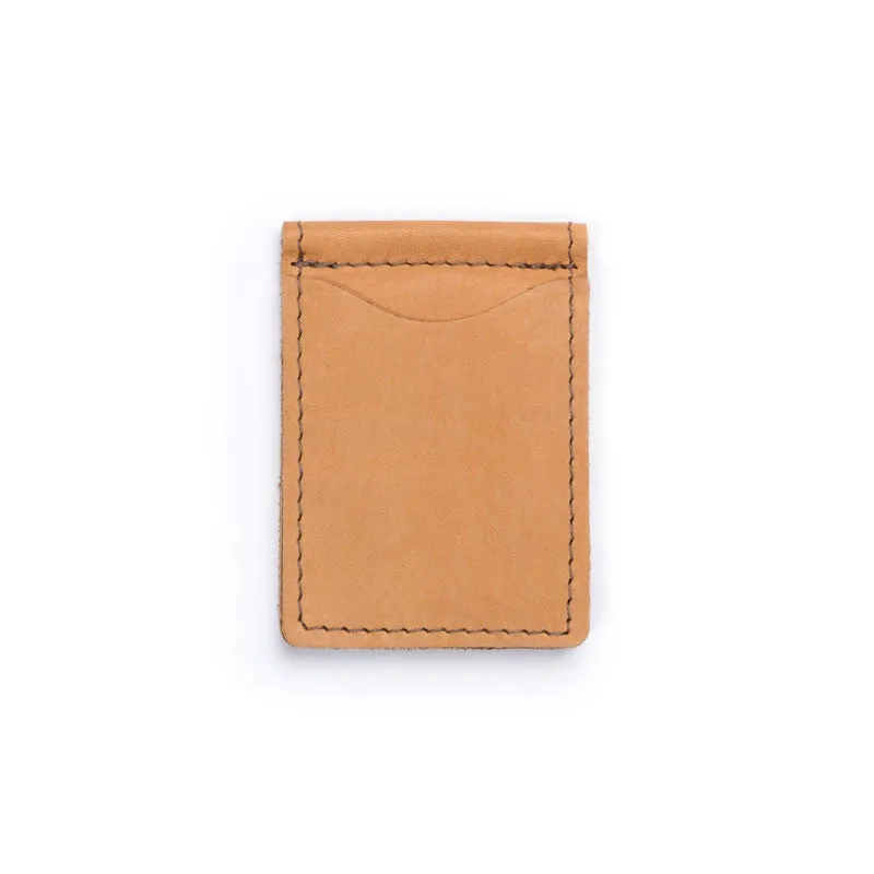 Leather Money Clip - Available in Multiple Colors