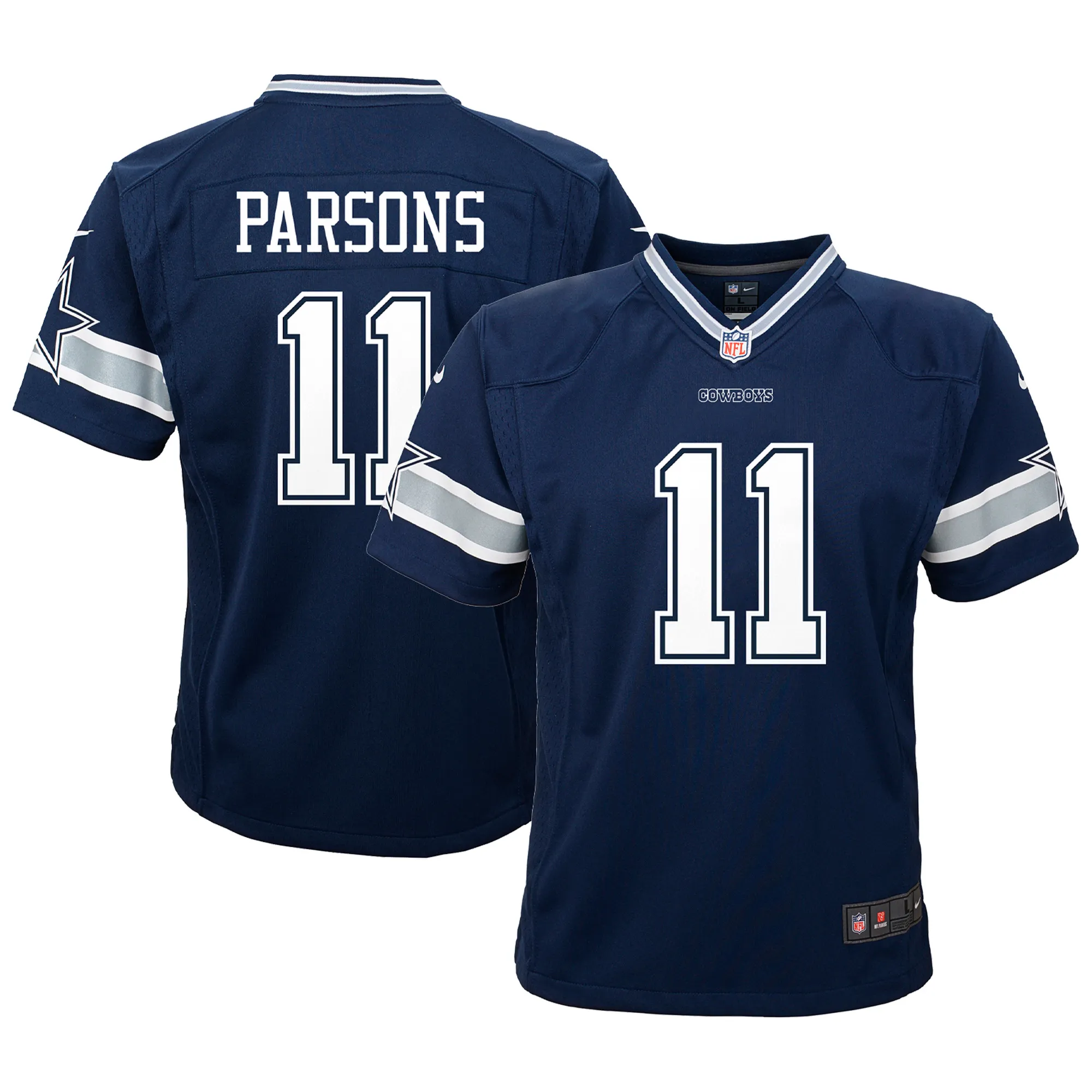 Lids Toddler Nike Micah Parsons Navy Dallas Cowboys Game Jersey