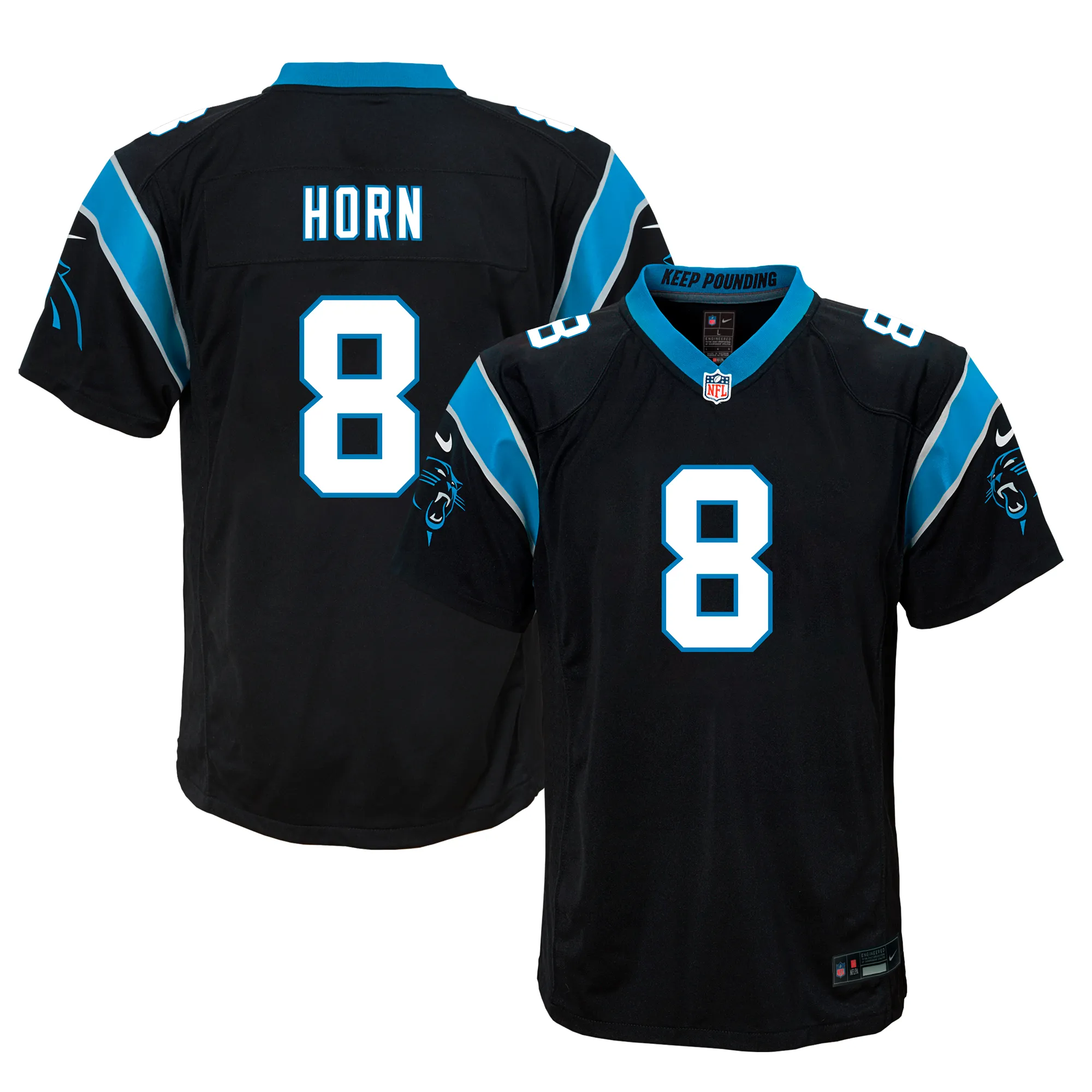 Lids Youth Nike Jaycee Horn Carolina Panthers Game Jersey