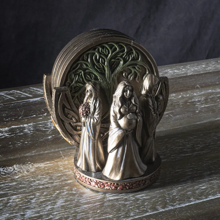 Maiden Mother & Crone Coasters