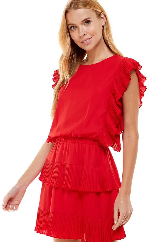 Marigold Ruffle Dress