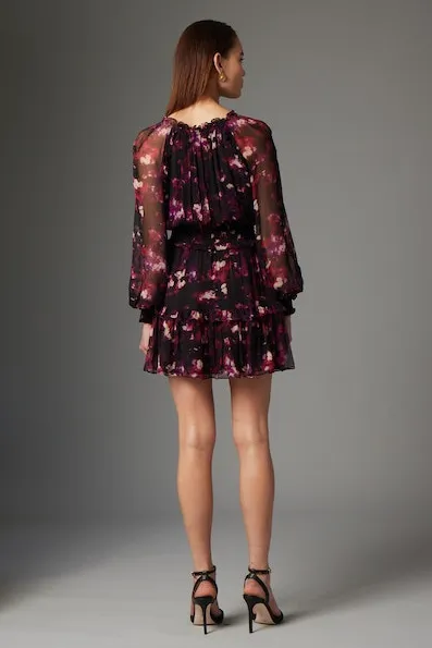 Moody Floral Raquel dress