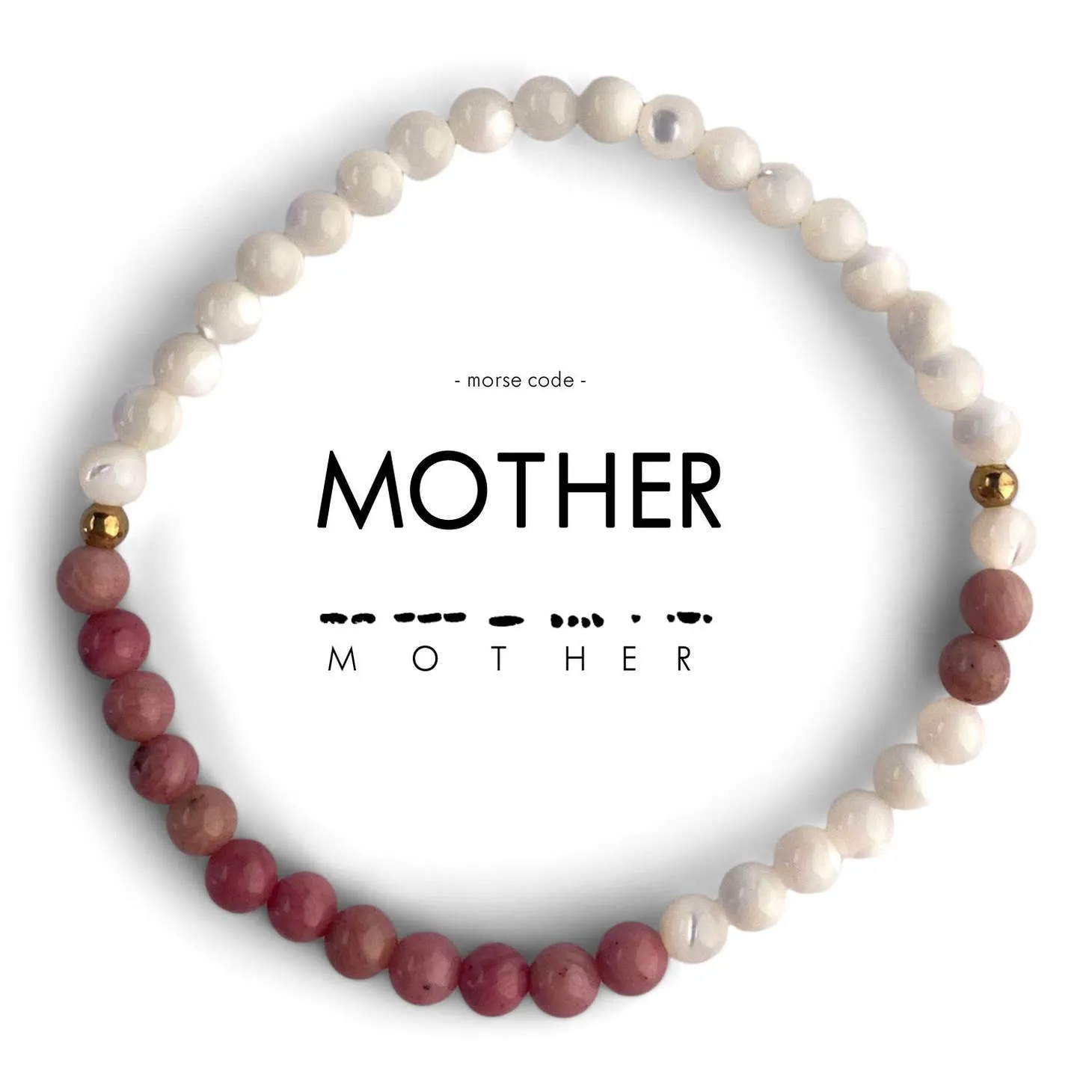 Mother Morse Code Bracelet