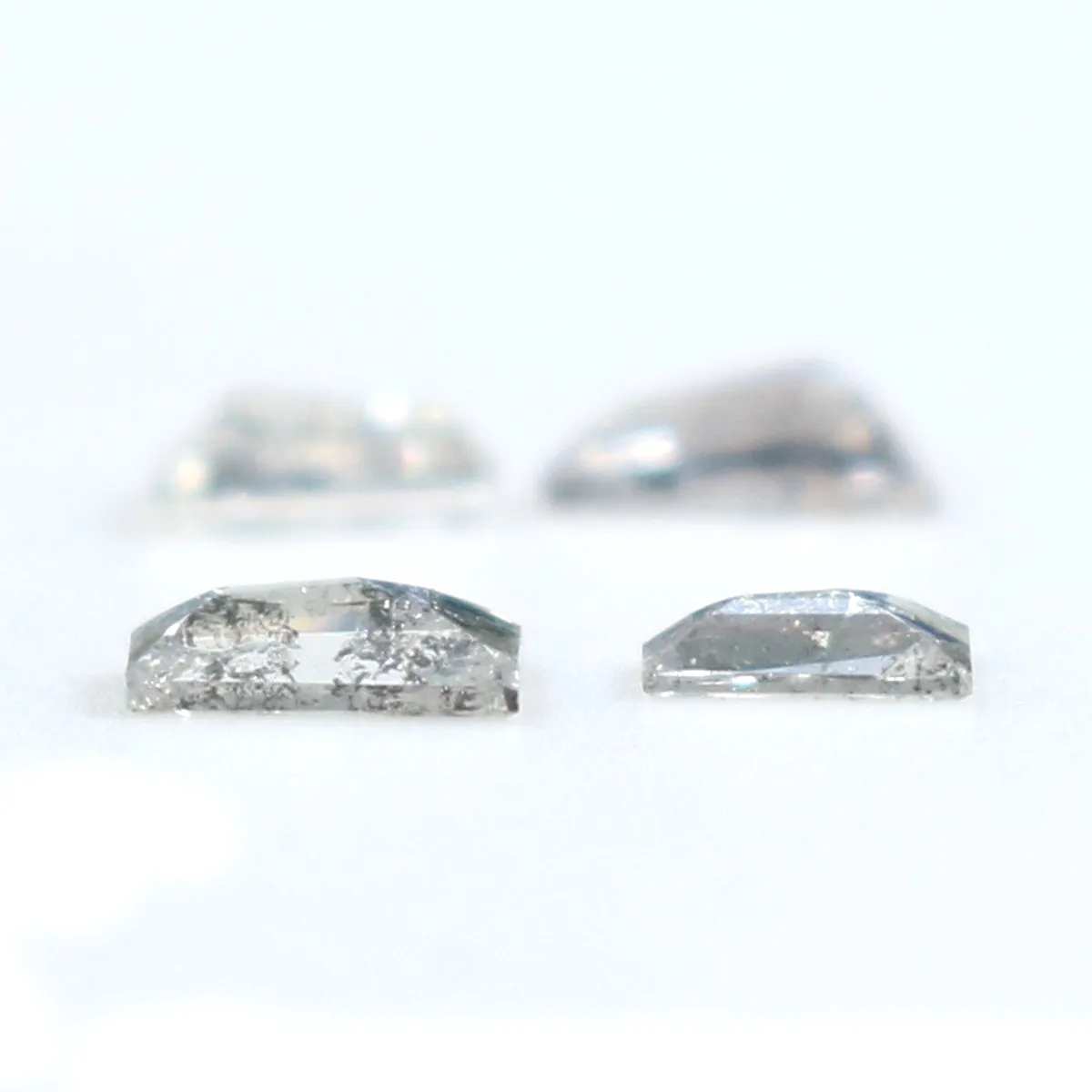 Natural Loose Baguette Diamond White Color 0.58 CT 3.75 MM Baguette Shape Rose Cut Diamond KR2498