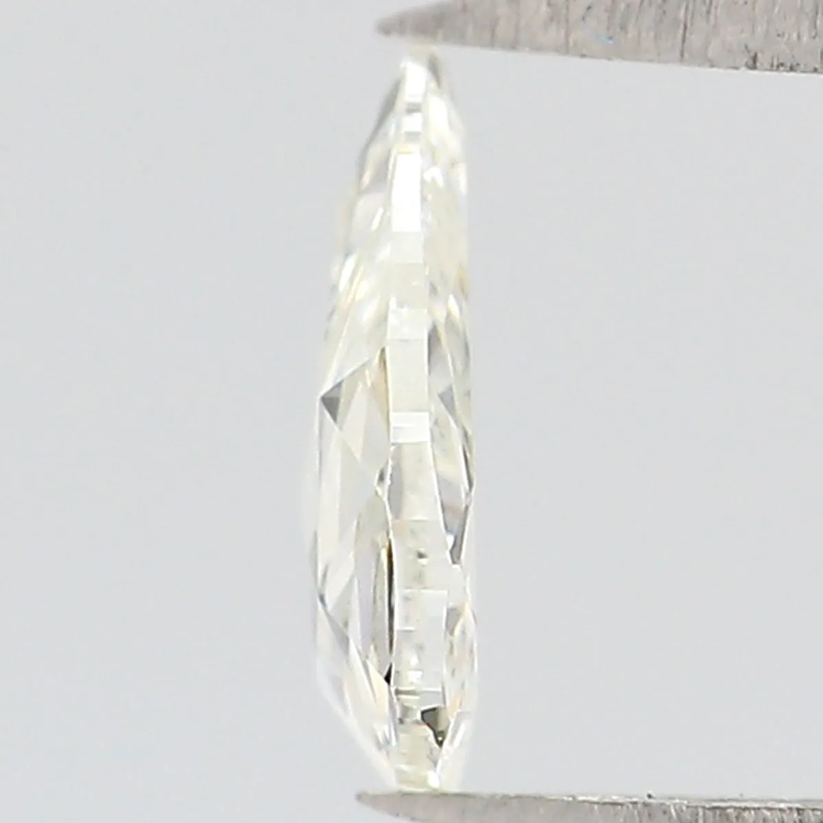 Natural Loose Pear White-I Color Diamond 0.39 CT 6.10 MM Pear Shape Rose Cut Diamond L1579