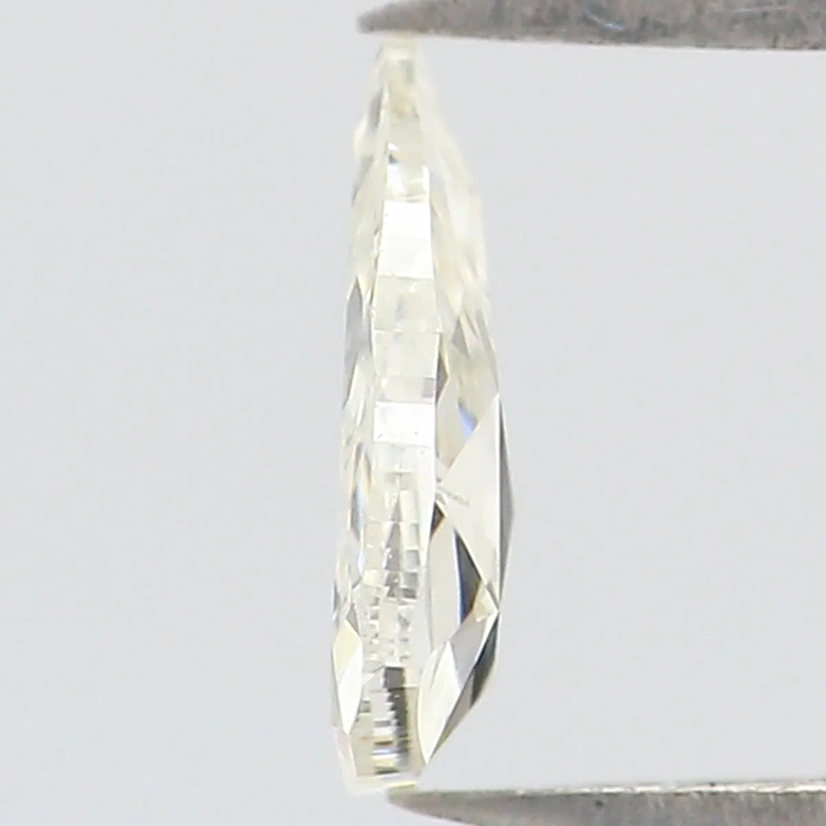 Natural Loose Pear White-I Color Diamond 0.39 CT 6.10 MM Pear Shape Rose Cut Diamond L1579