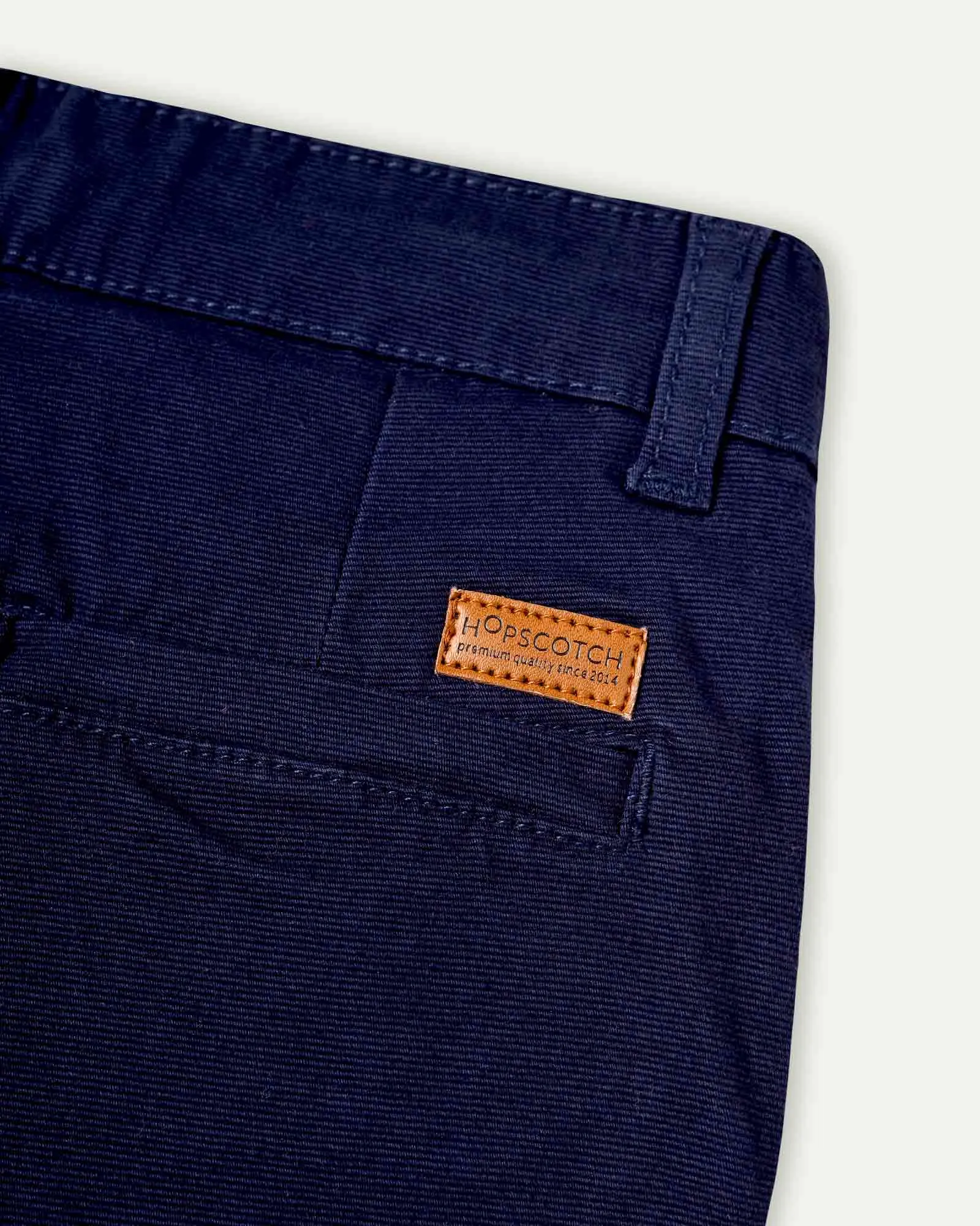 Navy Blue Slim Fit Chinos