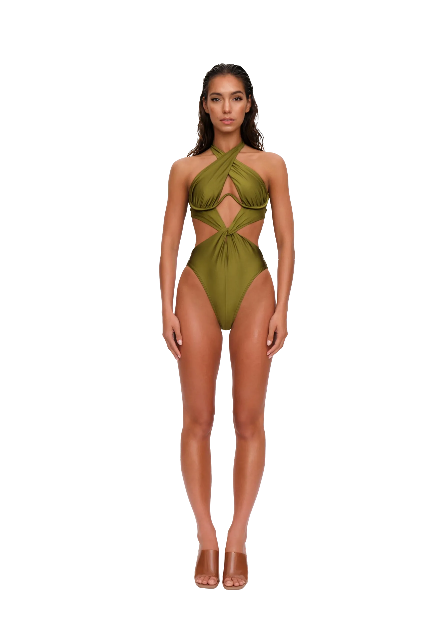 NAYO ONE PIECE SWIMSUIT - EMERALD