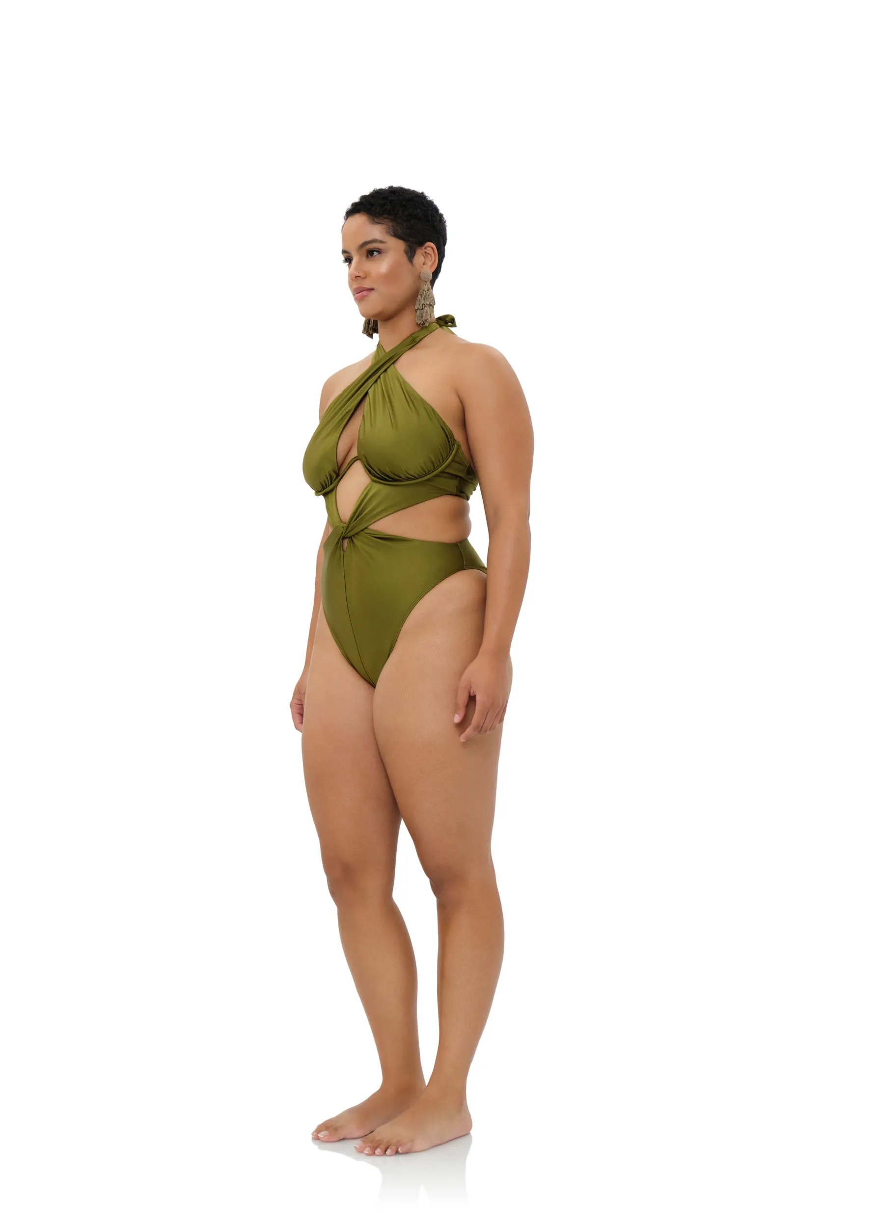 NAYO ONE PIECE SWIMSUIT - EMERALD