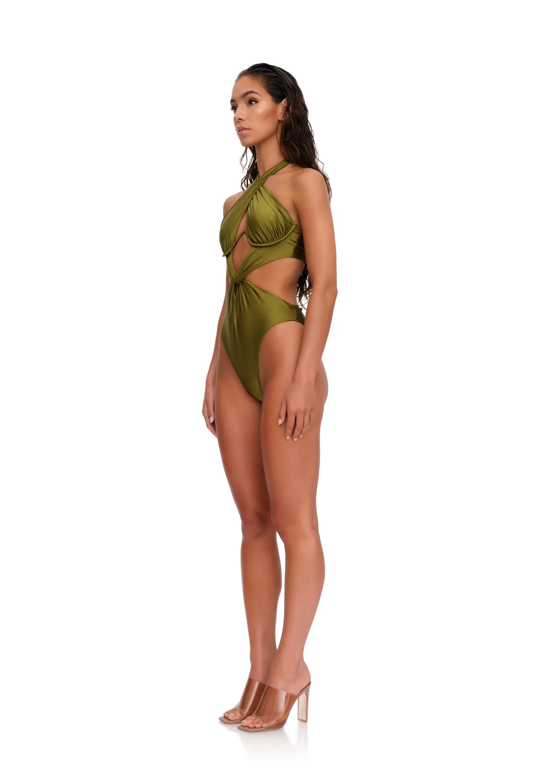 NAYO ONE PIECE SWIMSUIT - EMERALD