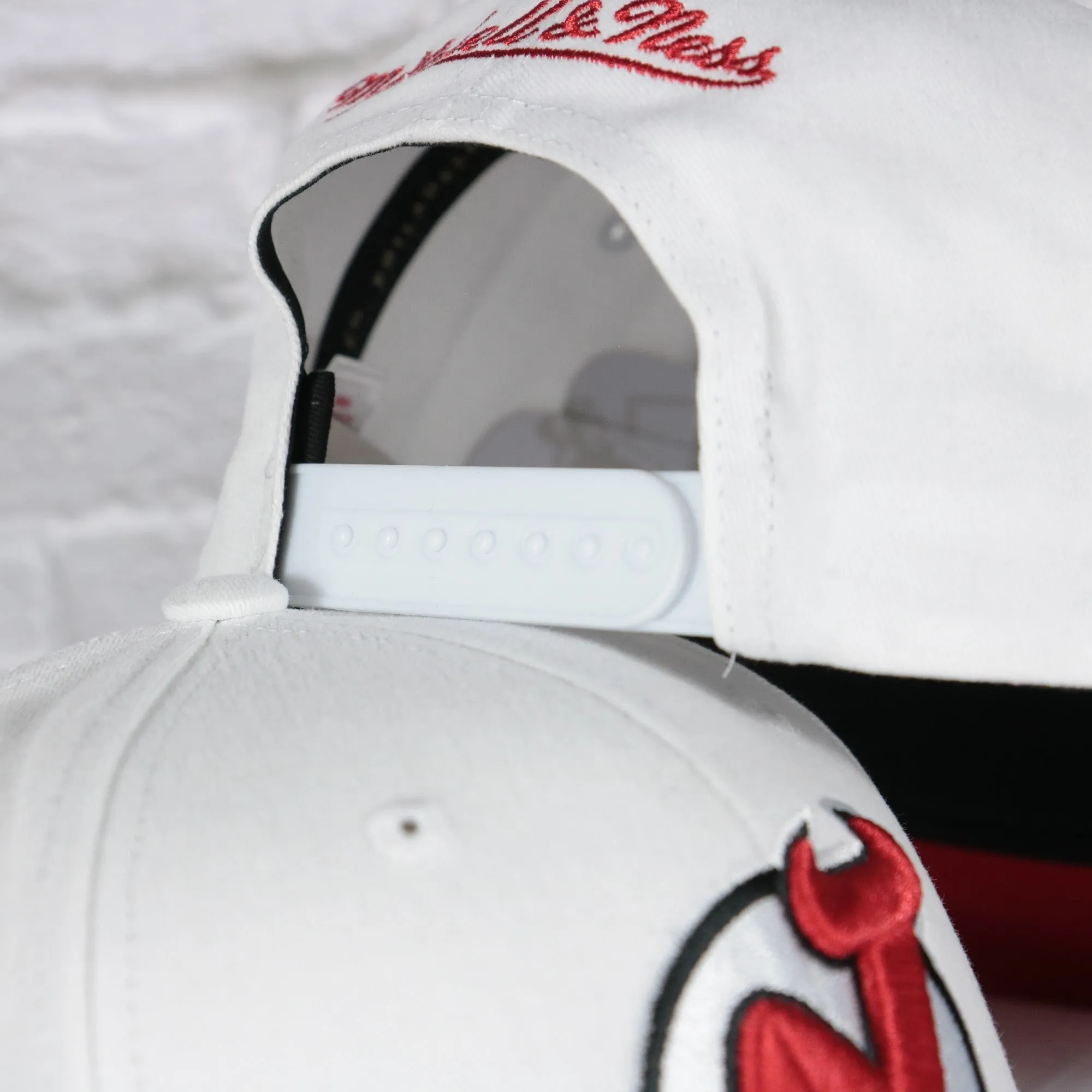 New Jersey Devils NHL All in Pro Red Bottom | White Snapback Hat