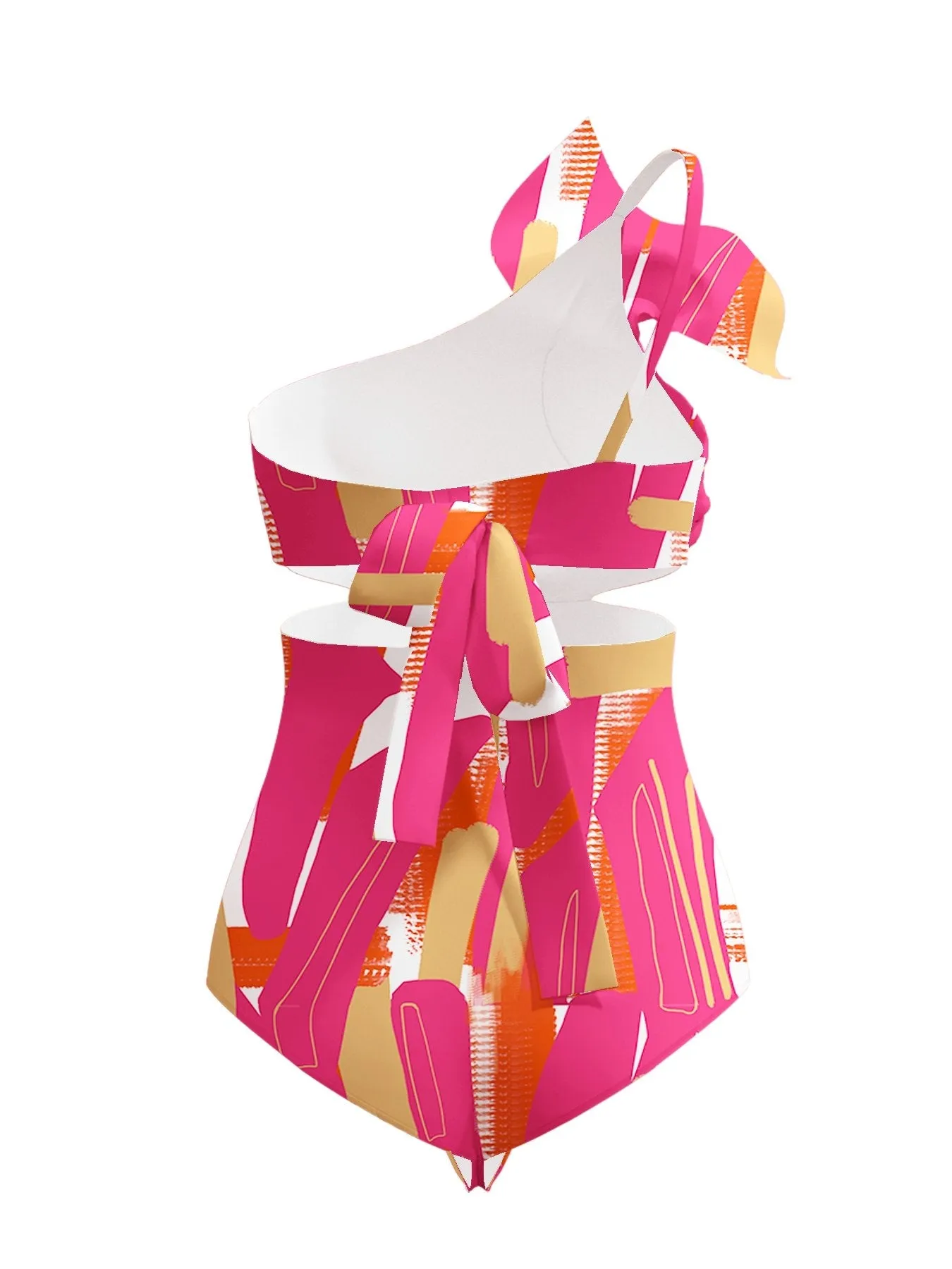 Nia Swimsuit - Abstract Rose