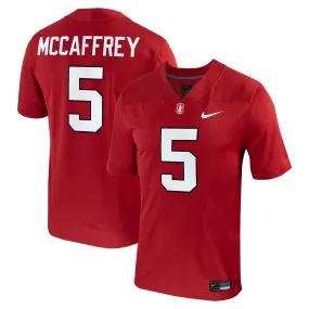 Nike Christian McCaffrey Cardinal Stanford Cardinal Player Game Jersey