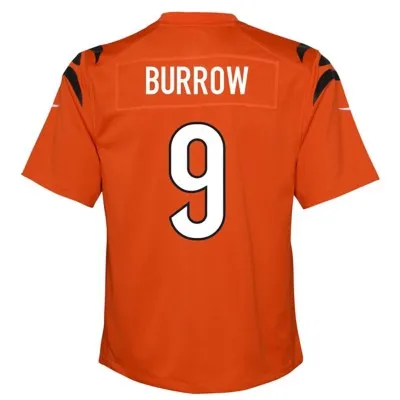 Nike Kids' Cincinnati Bengals Joe Burrow #9 Game Jersey