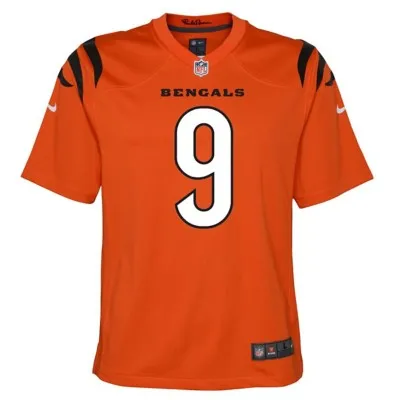 Nike Kids' Cincinnati Bengals Joe Burrow #9 Game Jersey