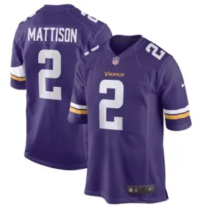 Nike Kids' Minnesota Vikings Alexander Mattison #2 Game Jersey