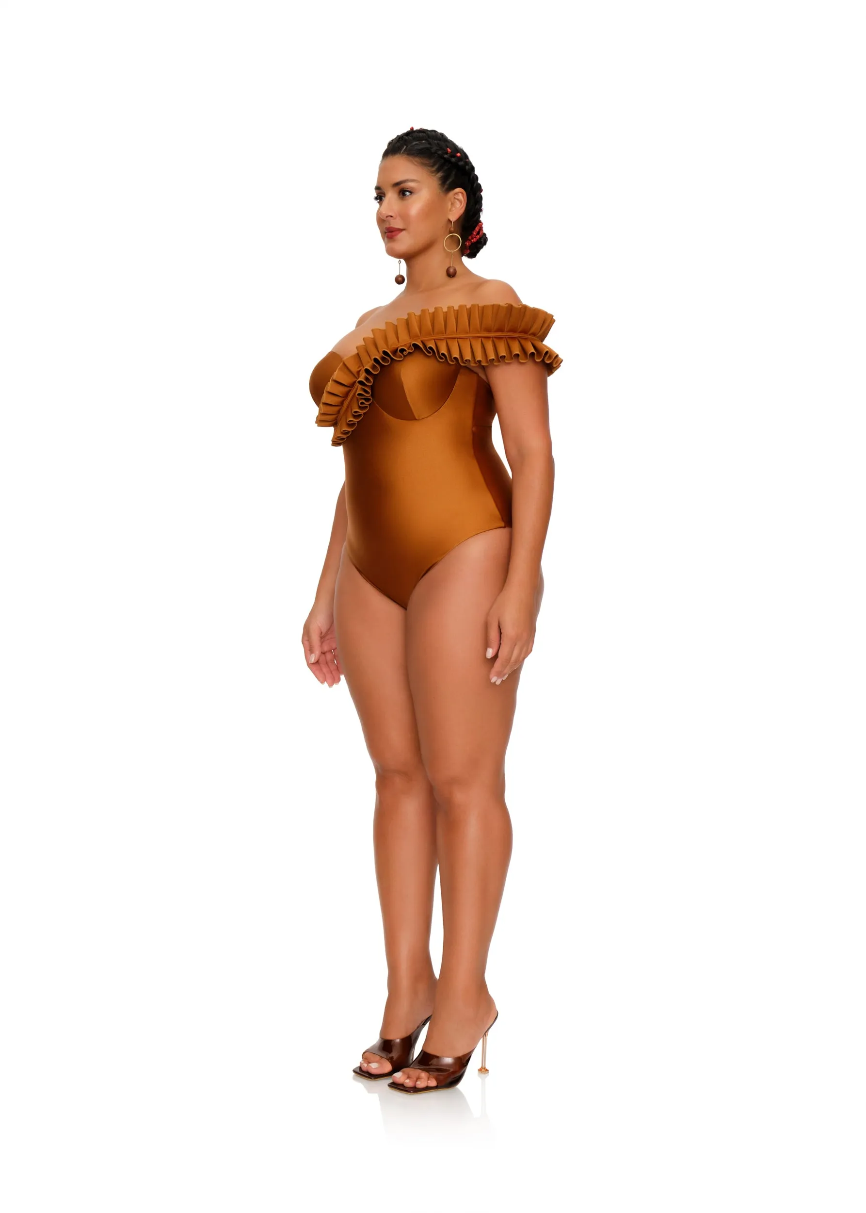 NISI ONE PIECE SWIMSUIT - SAND