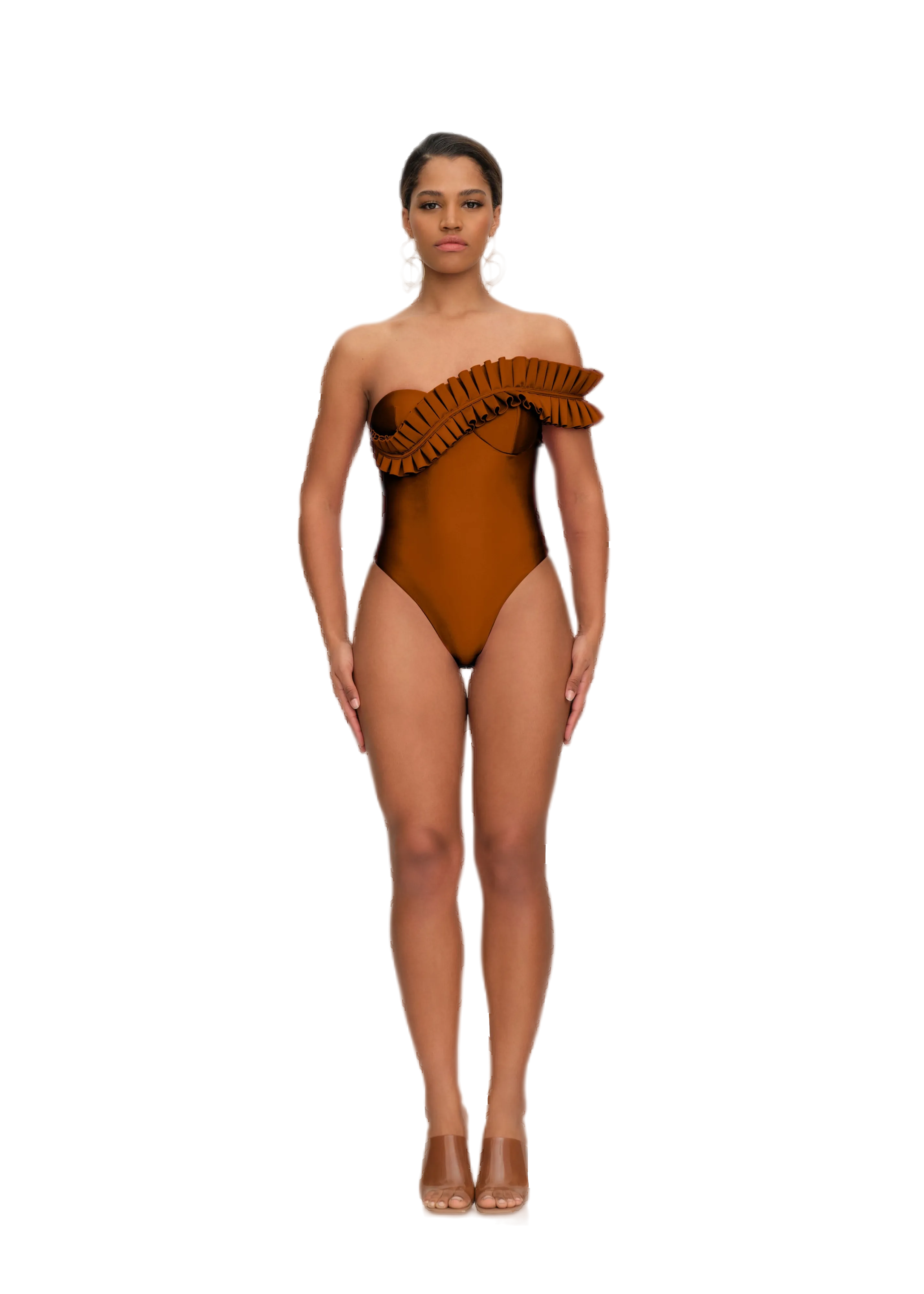 NISI ONE PIECE SWIMSUIT - SAND