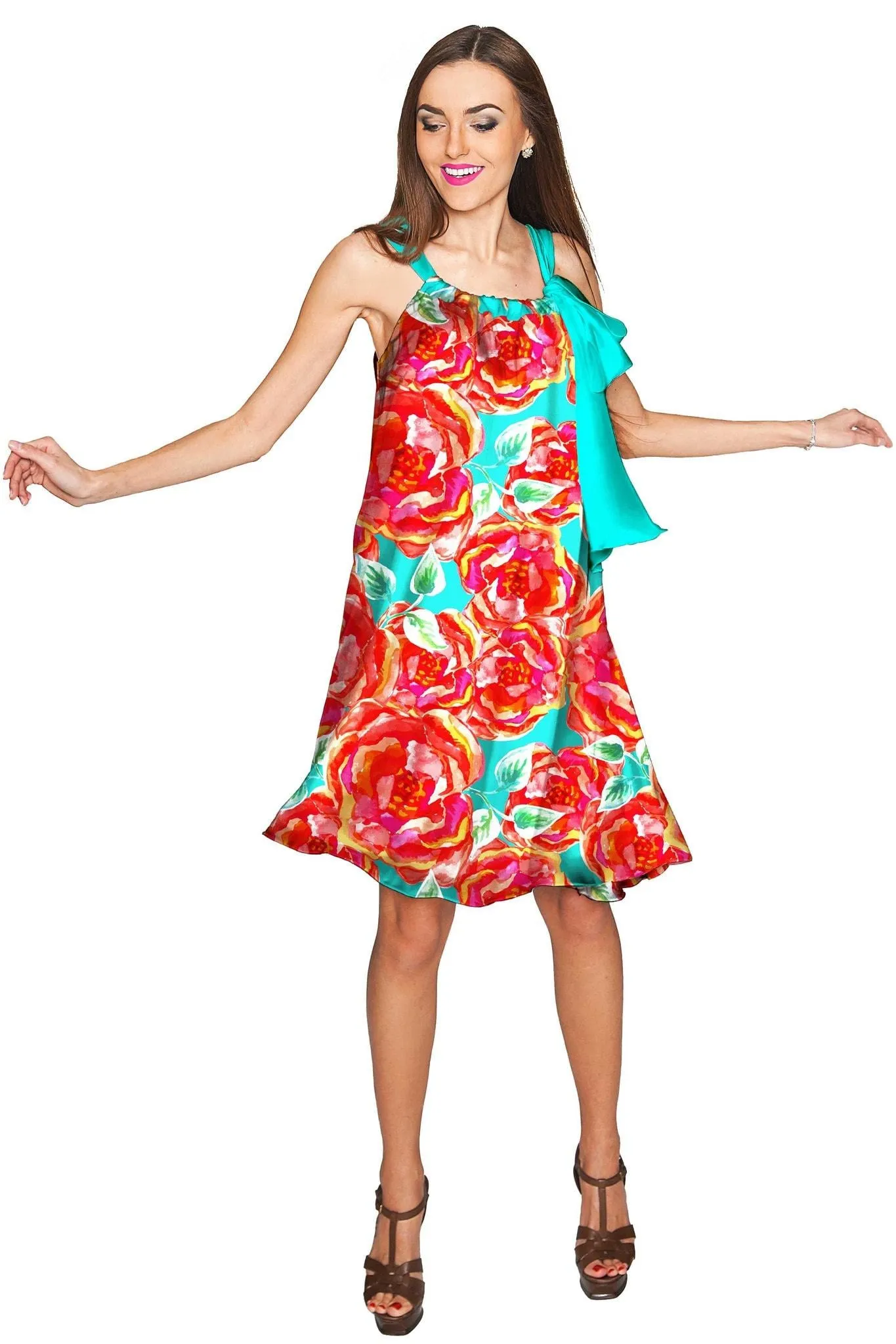 Oh So Sassy Melody Swing Chiffon Mother and Daughter Dresses