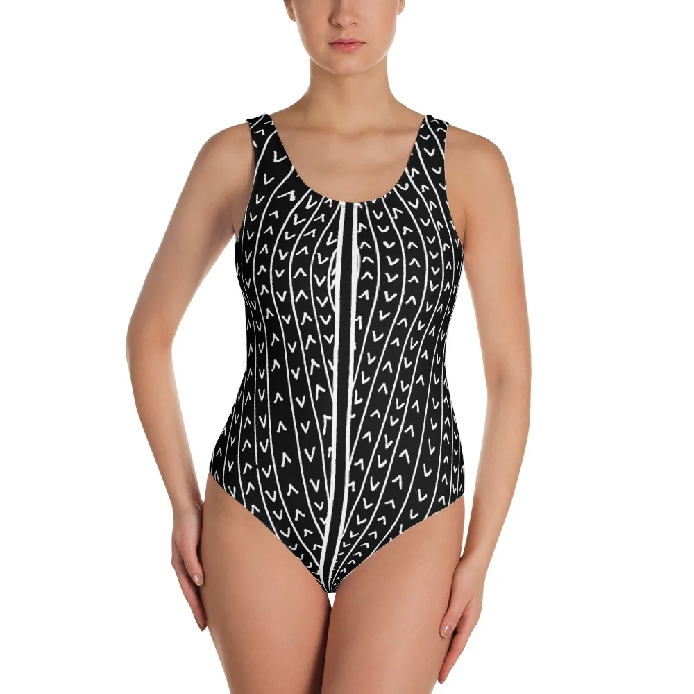 One-Piece Swimsuit Magnetic