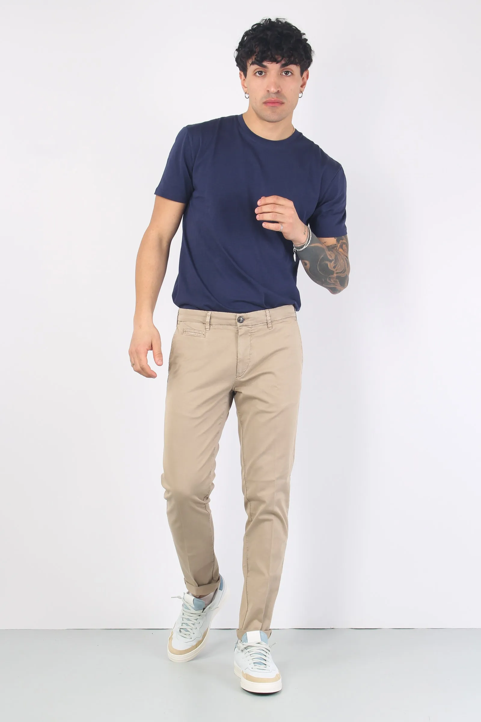 Pantalone Chino Slim Fit Beige