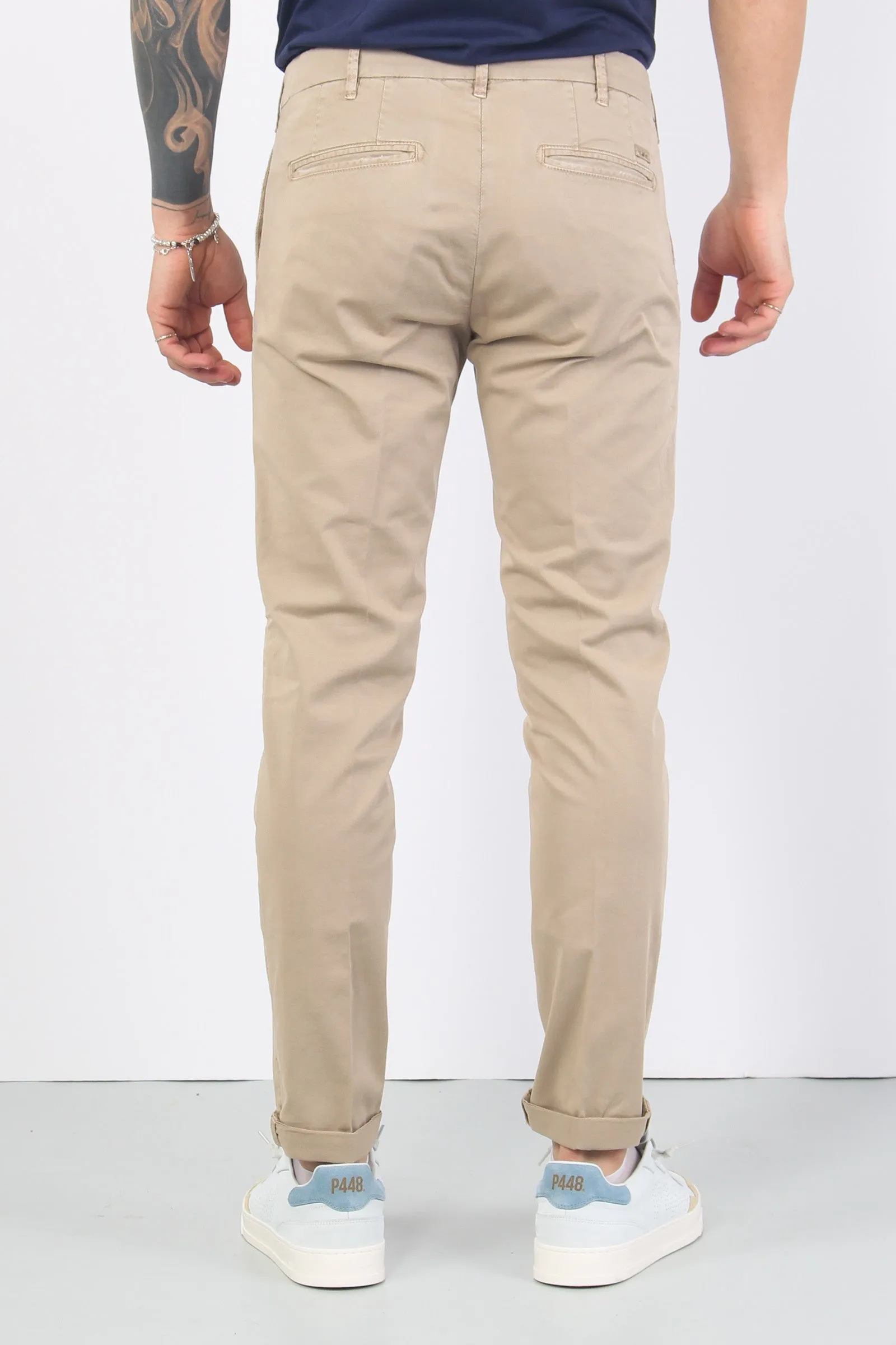 Pantalone Chino Slim Fit Beige