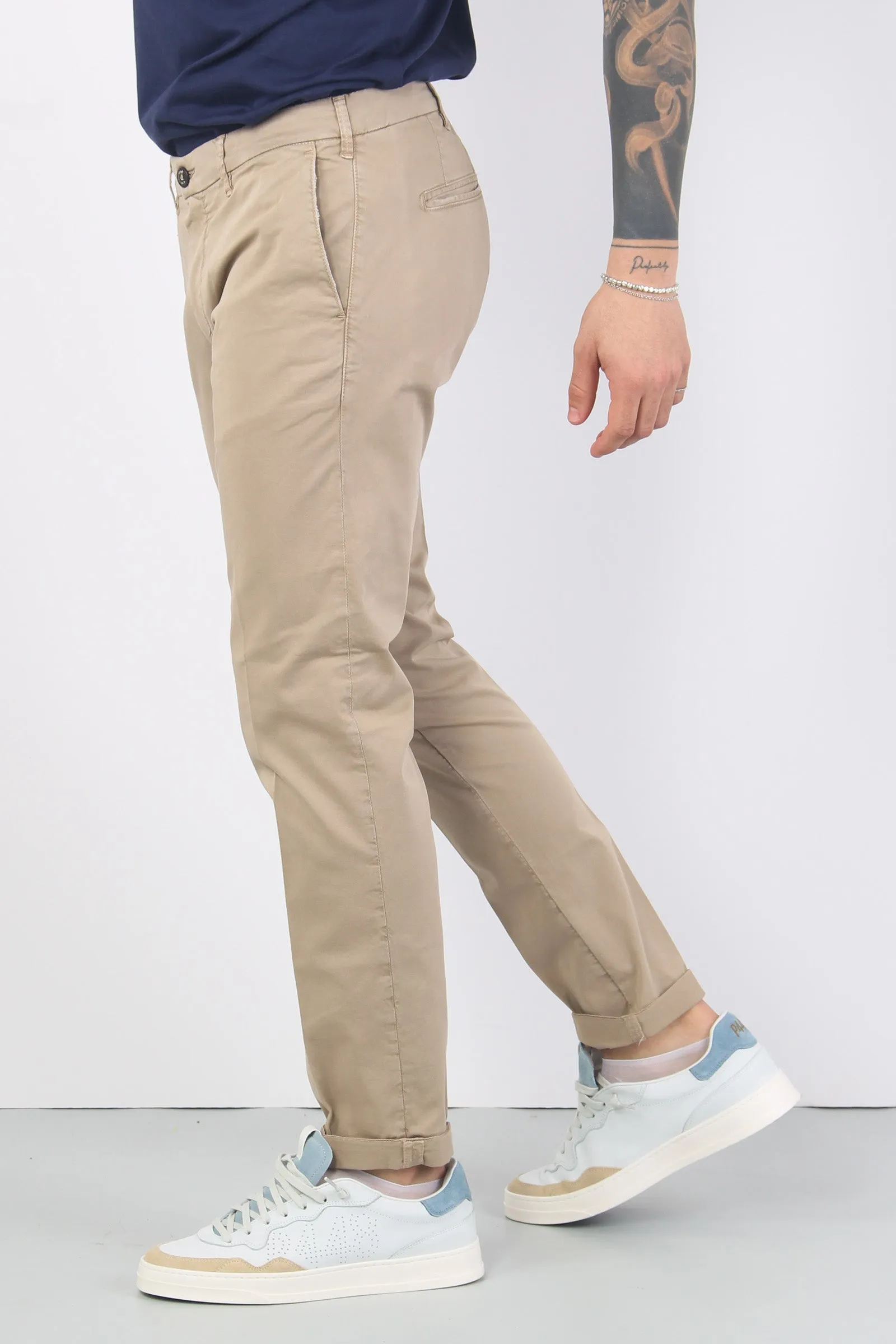 Pantalone Chino Slim Fit Beige