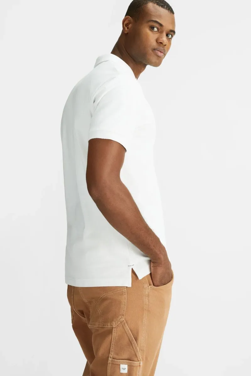 Polo slim fit uomo Bianco